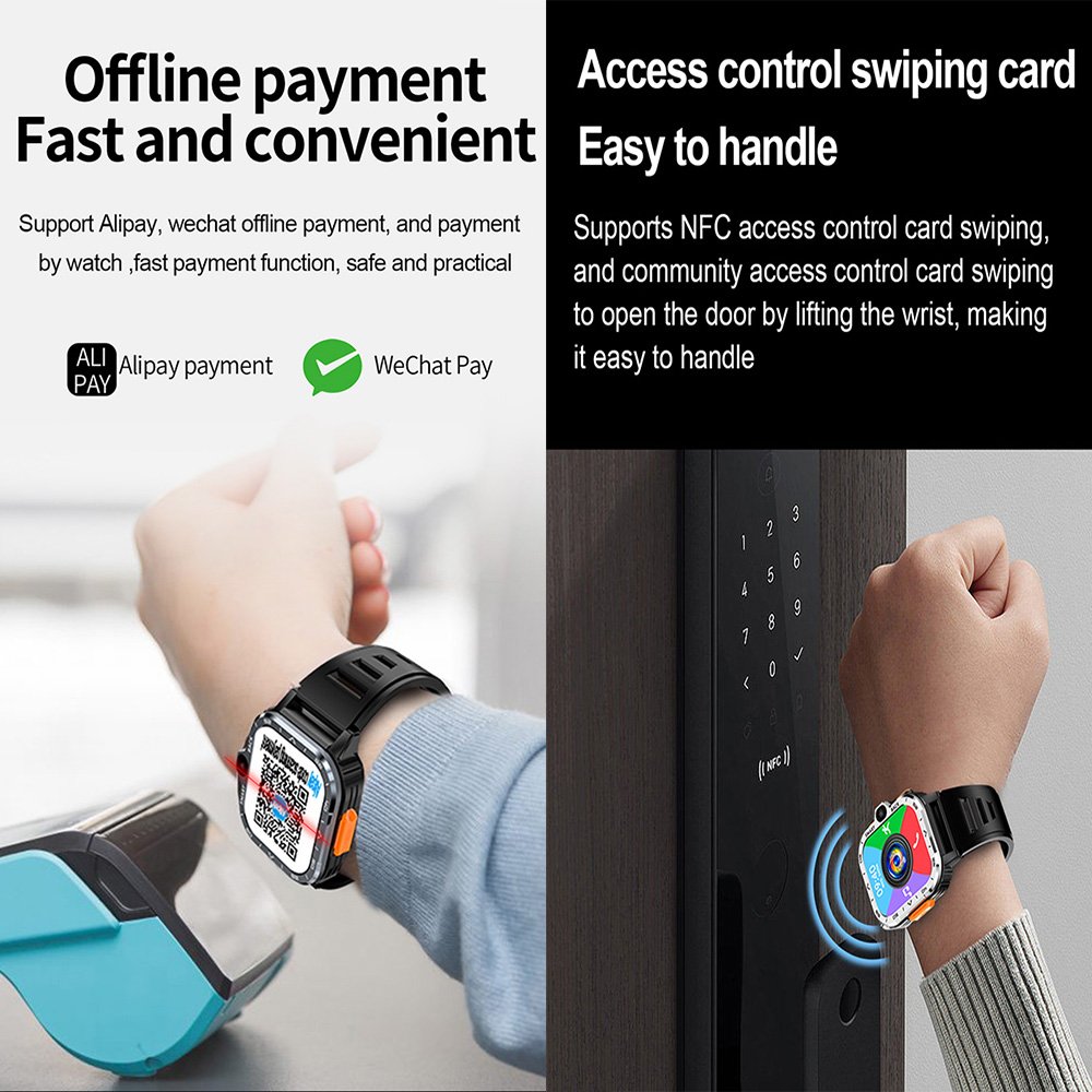 New Smart Watch 2024 PGD 4G 64G/16G 3g 4g 5g Watch android sim card NFC Monitor Health Sport Smart Watch For Men